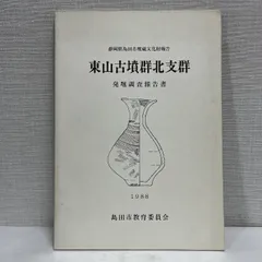 東山古墳群北支群 発掘調査報告書 静岡県島田市 1988年 古墳 考古学 資料 歴史