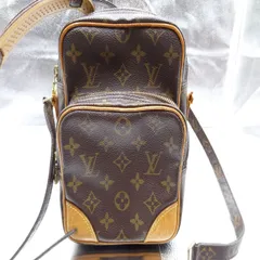 LOVIS VUITTON モノグラム アマゾン ショルダーバッグ MA5236 ルイヴィトン ブラウン ストラップ破損