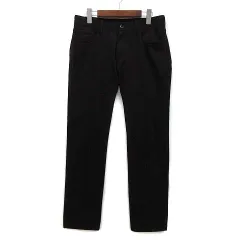 コムサメン COMME CA MEN ストレッチ コットンツイル 5P パンツ ブラック 黒 M 07-25PI07のサムネイル