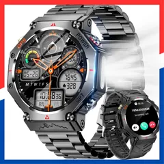 【人気商品】天気予報 腕上げ点灯 遠隔撮影 iPhone/アンドロイド対応 音楽制御 AI文字盤 300＋文字盤DIY smart 7-10日使用可能 長持ちバッテリー GPS運動軌跡記録 100＋運動モード watch 3ATM防水 2種バンド付き LINE