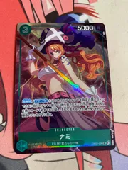 ワンピースカード　ナミ　パラレル　op02-036 プレミアムカードコレクション