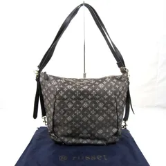 ラシット ショルダーバッグ 未使用 トートボディ モノグラム 鞄 ブランド レディース グレージュ russet