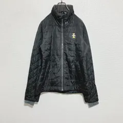 【首元ロゴ刺繍】UA アンダーアーマー　中綿ジャケット　黒　M