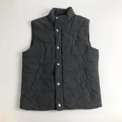 H&M グレー ダウン ベスト m