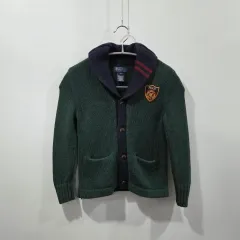 ポロ ラルフ ローレン キッズ ショールカラー ニット カーディガン 6