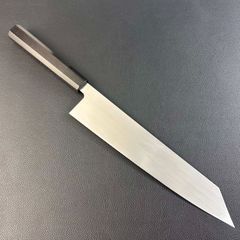 片刃牛刀　勘所型　鏡面 片刃牛刀 勘所型 鏡面 - メルカリ