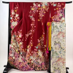 美品 振袖フルセット 秋山庄太郎 身丈158 正絹 furisode 作家物 2026年最新】振袖 フルセットの人気アイテム - メルカリ