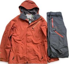 VOLCOM ボルコム GORE-TEX スノーボードウェア M メンズ 上下セット