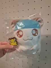 とっとこハム太郎 一番くじ 帽子/バンダナ/ぬいぐるみ E賞/K賞 ミニミニ ラバーチャームキーホルダー