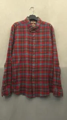 77 Vostro チェック シャツ レッド ブラウン 100