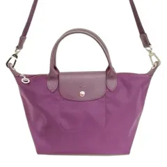 ロンシャン LONGCHAMP 1512 578 645 ル プリアージュ ネオ 2WAY ハンドバッグ ショルダーバッグ パープル