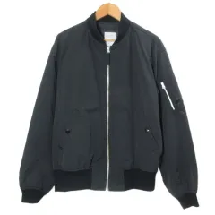 ビーミングバイビームス B:MING LIFE STORE by BEAMS 美品 24SS ジャケット MA1 コーデュラナイロン ブルゾン ジップアップ M 黒 ブラック /X