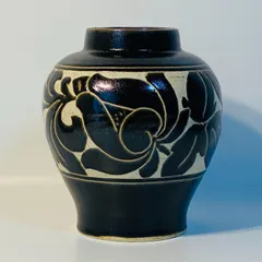 花瓶 黒紋 花器 水盤 華道 花道 お花 生け花 花立 花入 水器 送料込み フォロー割 クーポンご利用可能 お値引き交渉可能 一点限り