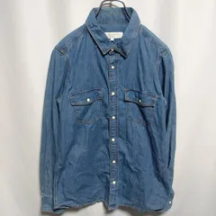 BEAUTY＆YOUTH UNITED ARROWS 長袖 コットンシャツ S インディゴ