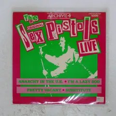 限定盤　セックス・ピストルズ　Original Sex Pistols Live セックス・ピストルズ 最新ベストアルバム『The Original Recordings