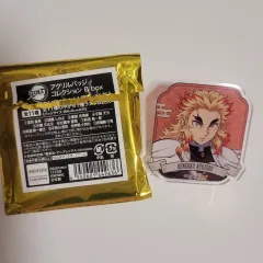 鬼滅の刃 煉獄 杏寿郎 アクリル バッジ 缶バッジ