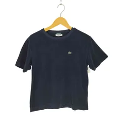 ラコステ LACOSTE 別注 パイル地クルーネックTシャツ レディース FR：36 