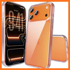 【新品】 PinLiSheng iPhone 17 PRO 用 ケース 3倍米軍MIL規格 PC背面TPUバンパー 耐衝撃 黄変防止 指紋防止 アイフォン17 PRO携帯スマホケース 耐衝撃 SGS認証 薄型 ストラップホール付き いPhone17 PRO 0
