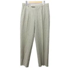 バーバリーズ Burberrys スラックス パンツ チェック ウール タック 82 ベージュ 系 IBO85 0105