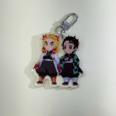 鬼滅の刃 煉獄/竈門 炭治郎 アクリル キーホルダー