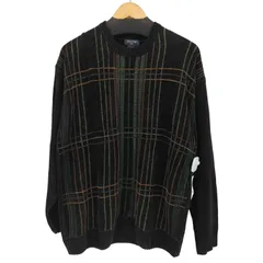 ドッカーズ DOCKERS 00S レーヨン混 柄 クルーネック ニット メンズ import：L 