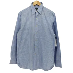 ポロラルフローレン POLO RALPH LAUREN ポニー 刺繍 ストライプ L/S レギュラーカラー シャツ メンズ  15 32/33