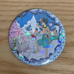レア HUNTER×HUNTER 集英社 コレクション 原画 缶バッジ 75mm 헌시조 海辺 イラストレーター