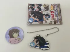 名探偵コナン 工藤 新一 アクリルキーホルダー 灰原 バッジ