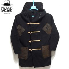 ☆HACKNEY UNION WORKHOUSE FISHERMAN TOGGLE LONG COAT