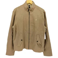 ポロラルフローレン POLO RALPH LAUREN BEDFORD ポニー刺繍 G-9 型 リバーシブル リネン ツイード スイングトップ ハリントン ジャケット メンズ import：M 