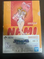 ONE PIECE ナミ クリアファイル & ステッカー セット