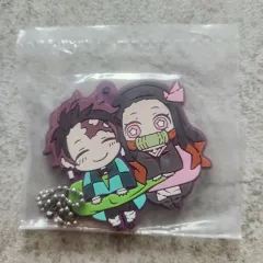 鬼滅の刃 竈門 炭治郎 禰豆子 コラボ ラバー ストラップ