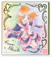 バンダイ プリキュア色紙ART 2弾/2523276 キュアブラック 14