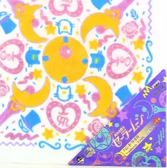 バンプレスト 一番クジ　セーラームーンgalaxxxyコラボレーション G賞ハンドタオル ムーンスティック(白地)