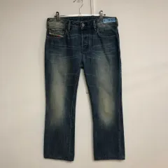 DIESEL メンズ デニム ズボン 30インチ@9903