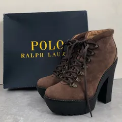 美品 定価6.8万 POLO RALPH LAUREN トレッキング ヒール ブーツ シューズ ポロ ラルフローレンのサムネイル
