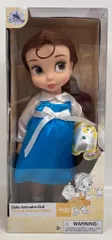 ディズニーストア Animators' COLLECTION Animator Doll/美女と野獣 ベル(青ワンピース/チップ)