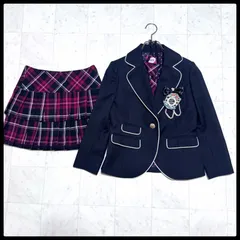 デコラピンキーズ フォーマルスーツ 4点セット 卒服 入学式 発表会