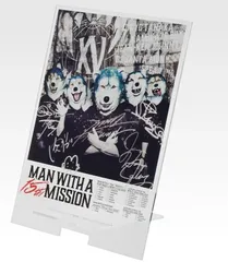 MAN WITH A MISSION マンウィズアミッション マンウィズ MWAM 15th ANNIVERSARY 2026 一番くじ B 賞 グッズ ビッグマルチスタンド 