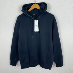 UNIQLO +J ユニクロ ハーフジップパーカー  無地 ネイビー Lサイズ メンズ 古着 モード ストリート