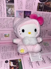 Sanrio ファー 帽子 リボン ハローキティ キティ ぬいぐるみ キティ キーホルダー バッグチャーム ぬい