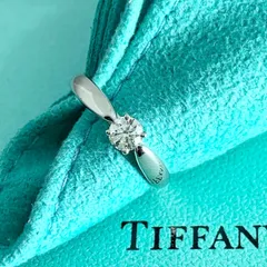 ティファニー 0.26ct ダイヤモンド ハーモニー リング プラチナ YY2e