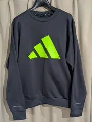 adidas アディダス U TRAIN ESS クルーネック スウェット 黒 160 キッズ ジュニア