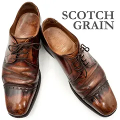 SCOTCH GRAIN ドレスシューズ ビムラムソール ブラウン 746T