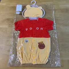 新品タグ付き◎アカチャンホンポディズニープーさんなりきりロンパース◎サイズ50-60