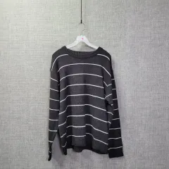 ㄹ92 ボーダー柄ニット 100