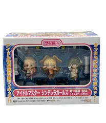 美品 グッドスマイルカンパニー アイドルマスター シンデレラガールズ ねんどろいどぷち 杏・莉嘉・楓 & ライブステージ フィギュア