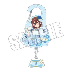 【新品】 五等分の花嫁∽ ミニチャーム付きカラビナアクリル -五つ子のティーパーティー 三玖- 佐賀