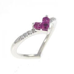 STARJEWELRY ミステリアスハート K18 12号 リング ルビー - メルカリ