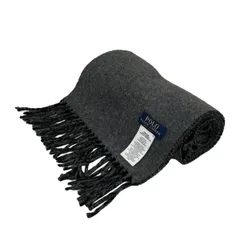 POLObyRalphLauren(ポロラルフローレン) マフラー美品  - グレー ウール